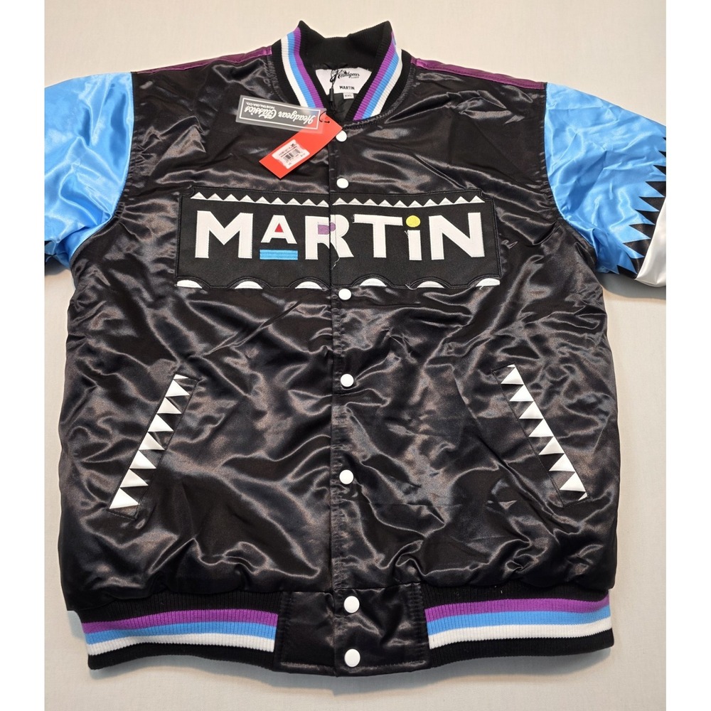 Headgear Classics Martin 8 Ball Satin Jacket XXL HGC051 Multicolor Retro NWT - Picture 6 of 16